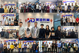 2019年4月份學員畢業(yè)留念