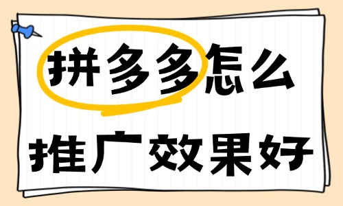 拼多多怎么推廣效果好？這些推廣技巧不容錯過！ - 美迪教育